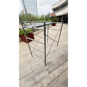 H-<strong>type</strong> Standard <strong>Scaffolding</strong> Thickened Galvanized and Can Be Added with Rollers Mobile <strong>Scaffolding</strong> <strong>Ladder</strong> Building - Product Image 1