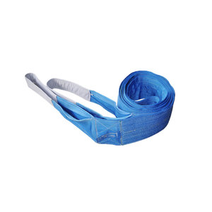 Sangle plate en polyester, sangle sans fin <span class=keywords><strong>de</strong></span> type œil, sangle ronde, facteur <span class=keywords><strong>de</strong></span> sécurité 5:1 - Product Image 4