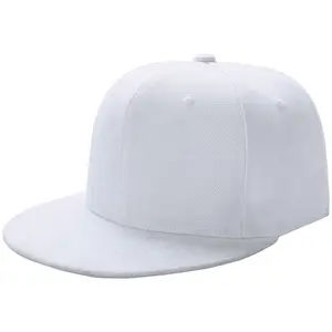 Haute qualité non structurées en gros personnalisé blanc imperméable à l'eau en nylon corde snapback chapeau gorras