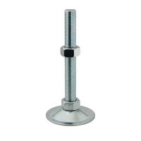 Pieds de nivellement anti-vibration robustes pour machines, réglables, pour équipements industriels, niveleurs de pieds métalliques