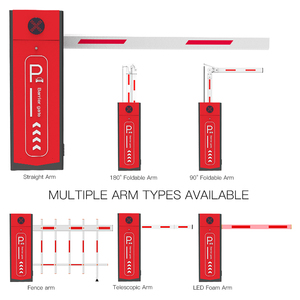 Hcw 3 mét trạm xe kiểm soát truy cập Boom <span class=keywords><strong>Barrier</strong></span> <span class=keywords><strong>Gate</strong></span> với LED mô hình giao thông rào cản đối với bãi đậu xe hệ thống - Product Image 2