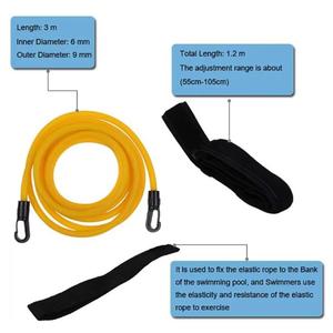 LEAJOY DH-SR001 Accesorios de Natación, Equipo de Entrenamiento <span class=keywords><strong>para</strong></span> <span class=keywords><strong>Piscina</strong></span>, Cinturón de Resistencia Elástico <span class=keywords><strong>para</strong></span> Natación, TPE+<span class=keywords><strong>Neopreno</strong></span>+Nailon de Secado Rápido - Product Image 4
