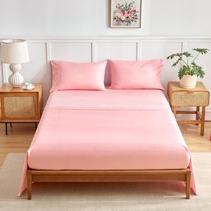 Hoa Mô Hình Comforter Tấm Thiết Lập Màu Hồng Hoa Sợi Nhỏ Bộ Đồ Giường Thiết Lập Cho Tất Cả Các Mùa - Product Image 5