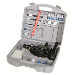 LARREX シンプルSTEM 80X-200X ポータブル教育キット ライトプラスチックスーツケースデザイン 単眼顕微鏡 45度傾斜粗調整機能付き - Product Image 2