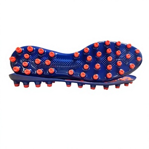 HT-9K0530 Suministro al por mayor de suela de fútbol TPR TF con tacos cortos, buena flexibilidad, antideslizante, para uso en césped artificial. - Product Image 1