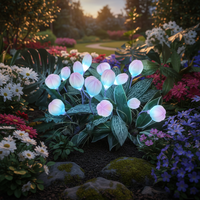 Lampe LED de sol Avatar Forest Mushroom Plant Landscape, angle de faisceau 360°, intérieur/extérieur, IP65, étanche, jardin