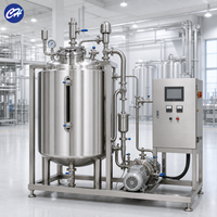 Cuve de Dégazage Sanitaire 500L en Acier Inoxydable 316L, Récipient Sous Pression pour Dégazage Sous Vide du Lait, Jus, Vin, Certifié ASME CE, Marque Chenghang