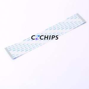 HX FFC-1.0-24P-150mm FFC Cable (Flexible Flat Cable) P=1mm Connector 24P 1mm 0.3mm Non-Inverting - Product Image 1