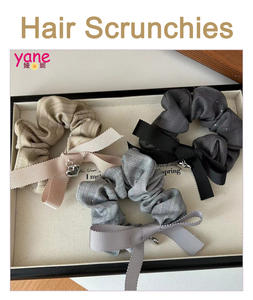 Zarif küçük parfüm tarzı yay saç bandı gelişmiş duygusu retro ince flaş çizgili saç halat moda kafa halat - Product Image 3