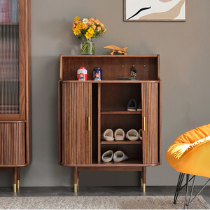 <span class=keywords><strong>Meuble</strong></span> de rangement moderne en bois avec chaîne de tirage pour entrée, organisateur de <span class=keywords><strong>chaussures</strong></span>, armoire <span class=keywords><strong>à</strong></span> <span class=keywords><strong>chaussures</strong></span> ronde, mobilier de salon - Product Image 2