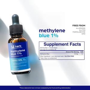 Gotas Orales de Azul de Metilo Premium ODM, Estándar USP, para Experimentos Científicos y Cuidado Acuático en Adultos, Dosis de 2 ml, Botella de 60 ml - Product Image 6