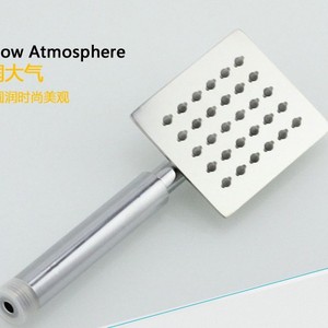 Pommeau de douche portable en acier inoxydable Chengming, rond et carré, XH111, durable, jet de pluie - Product Image 2