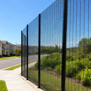 Clôture métallique <span class=keywords><strong>358</strong></span> <span class=keywords><strong>anti</strong></span>-escalade durable, faible entretien, facile à assembler, clôture de prison - Product Image 1