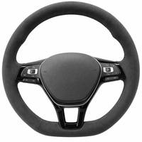 Housse de volant de voiture en daim cousue à la main pour BMW M Sport E46 E39 E53 E60 E90 E92 Vente en gros d'usine