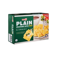 Craquelins d'avoine sains Snack léger croustillant au four Biscuit aux grains entiers savoureux Petit déjeuner Snack Pack Partage de l'heure du thé