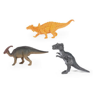 2025 modèle de dinosaure jurassique éducatif t-rex solide en plastique dur enfants jouets pour garçons avec un thème animal - Product Image 1
