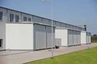 Estructura de Acero Soldada de Alta Resistencia para Instalaciones de Procesamiento Industrial, Construcción de Múltiples Pisos Disponible