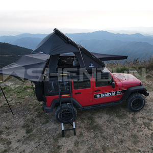 SNDN4x4 Tienda de Campaña <span class=keywords><strong>para</strong></span> Techo de Coche, de Aluminio, <span class=keywords><strong>para</strong></span> 2-3 Personas, <span class=keywords><strong>para</strong></span> SUV, Tienda de Campaña Rígida <span class=keywords><strong>para</strong></span> Techo de Camioneta - Product Image 2
