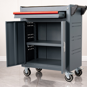 Banco de Trabajo de Acero Resistente con Cajonera de Cierre Suave y 3 Cajones, Estación de Trabajo ESDD para <span class=keywords><strong>Reparación</strong></span> de Teléfonos <span class=keywords><strong>Móviles</strong></span> y Maquinaria Electrónica - Product Image 5
