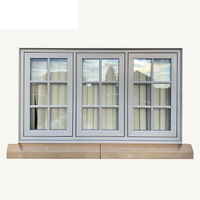 Fenêtres à persiennes verticales à double battant en aluminium de haute qualité au design moderne, double vitrage, extérieur, taille et couleur personnalisables