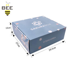 अनुकूलित साकुरा मुद्रण उपहार बॉक्स नालीदार कार्डबोर्ड कार्टन पैकेजिंग शिपिंग बॉक्स रहस्य स्नैक कुकी बॉक्स - Product Image 2