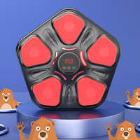 Machine de boxe musicale intelligente avec entraînement rythmique et cible murale, équipement de frappe interactif pour salle de sport à domicile et salle de jeux familiale