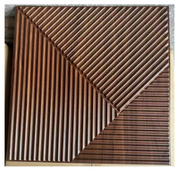 Panel de Pared Decorativo 3D de PVC Moderno, Ignífugo e Impermeable para Decoración de Paredes Interiores de Hoteles y Comercios