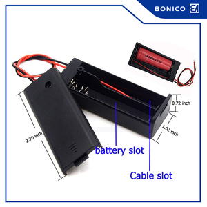 재고 있음 1x <span class=keywords><strong>AA</strong></span> 15cm 배터리 홀더 커버 및 스위치 <span class=keywords><strong>AA</strong></span> 배터리 케이스 - Product Image 4