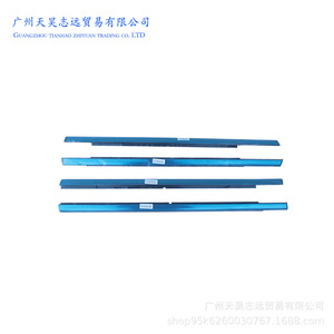 แถบซีลขอบหน้าต่างประตูรถจี๊ป 55399290AC สีดำ สแตนเลส สำหรับประตูหน้าและหลัง - Product Image 5