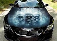 Auto capot de voiture wrap capot graphiques autocollants étanche vinyle anime vinyle plein capot de voiture anime wrap décalque