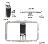 Support de téléphone portable universel multifonctionnel portable anti-tremblement en alliage d'aluminium Wesport, cage de stabilisation vidéo
