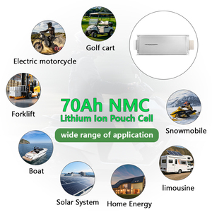 Batterie polymère au lithium Farasis rechargeable de qualité A, cellule en pochette 3,7 V 70 Ah NCM, DIY 12 V 24 V 36 V 48 V 72 V pour voiture électrique, scooter - Product Image 5