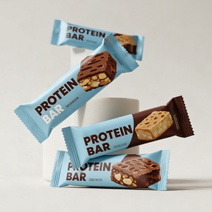 Sachet d'emballage personnalisable en plastique, aluminium et Mylar pour barres énergétiques, chocolats, noix et protéines, pochette oreiller pour snacks - Product Image 3