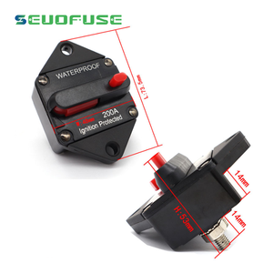 48V 20-200Amps voiture <span class=keywords><strong>Auto</strong></span> Audio Marine bateau réaménagement porte-fusible automatique avec interrupteur Protection d'alimentation disjoncteur de <span class=keywords><strong>récupération</strong></span> - Product Image 6