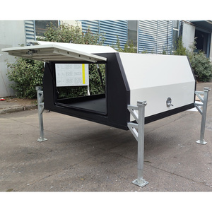 1800*1800mm Material fuerte y duradero Fábrica de China Custom Hard <span class=keywords><strong>Top</strong></span> Pickup Chasis Canopy Aluminio Ute Tray Canopy - Product Image 4