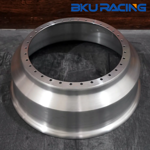 Barillet intérieur de roue pour <span class=keywords><strong>BBS</strong></span> <span class=keywords><strong>RS</strong></span> 17to <span class=keywords><strong>19</strong></span> pouces 34 trous brossé 3 pièces Step up Barrel de roue intérieure - Product Image 2