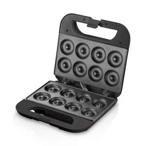 <span class=keywords><strong>Mini</strong></span> Donut <span class=keywords><strong>Maker</strong></span> 8 bánh rán dễ dàng làm sạch nhà sử dụng bánh máy cho đồ ăn nhẹ tráng miệng Đen 850W - Product Image 5