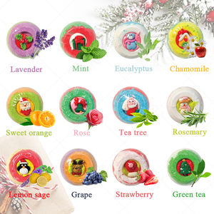 Bomba seti için organik Xmas banyo Aloe Vera & gül yaprakları doğal cilt bakımı noel hediyesi aile ve arkadaşlar için - Product Image 2