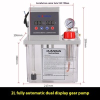 Pompe à engrenages électrique REALMAX pour centre d'usinage, distributeur de carburant, machine de ravitaillement, injecteur d'huile, pompe de lubrification