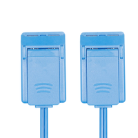 Factory Direct Production Blue Microphone Negative Plate Socket Power Cord, Plug Power Connection Cable, 2.7m Power Cord