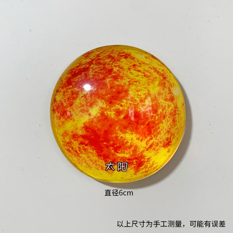 Panel solar magnético de hierro de 6 cm (solo panel).