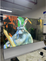 Écran tactile LCD haute définition 30 ''55'' 70 ''Oled TV Smart Desktop Affichage publicitaire transparent OLED