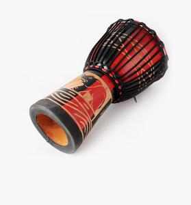 Tambour africain <span class=keywords><strong>color</strong></span>é en peau de chèvre, pour débutant, jouet artisanal, tambour de 4, <span class=keywords><strong>6</strong></span>, 10, 12, 13 pouces, vente en gros, à bas prix - Product Image 3