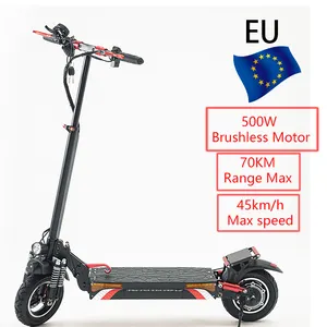 Patinete eléctrico todoterreno de 36v y 800w para adultos, scooter plegable de dos ruedas con batería, venta al por mayor, 005A