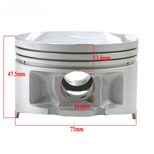 Kit de segments de piston STD 73 mm pour moto <span class=keywords><strong>Yamaha</strong></span> TTR250 4GY <span class=keywords><strong>TTR</strong></span> <span class=keywords><strong>250</strong></span> 1999~2006 4GY-11636-00-00 4GY-11605-00-00 - Product Image 6