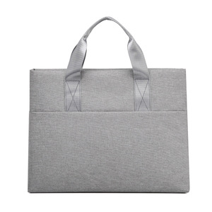 Sac à main professionnel texturé pour ordinateur portable, mallette décontractée pour documents, sacoche de transport pour le bureau et le travail - Product Image 6