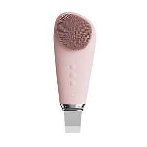 Brosse nettoyante faciale en silicone 2-en-1 pour usage domestique, exfoliant ultrasonique pour le visage, <span class=keywords><strong>appareil</strong></span> <span class=keywords><strong>de</strong></span> beauté pour un <span class=keywords><strong>nettoyage</strong></span> en profondeur des pores - Product Image 5