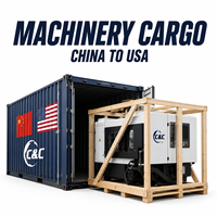 Expédition de marchandises de Chine vers les États-Unis, transport de conteneurs FCL, transitaire