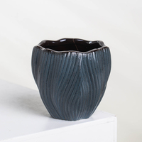 YUANWANG vas keramik pot bunga minimalis Modern grosir pot tanaman pot bunga keramik ornamen taman