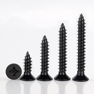 Tornillos autorroscantes Phillips de acero inoxidable 304 negros Roccps M2 M3 M4 M5 M6 M8 para la industria de la construcción - Product Image 1